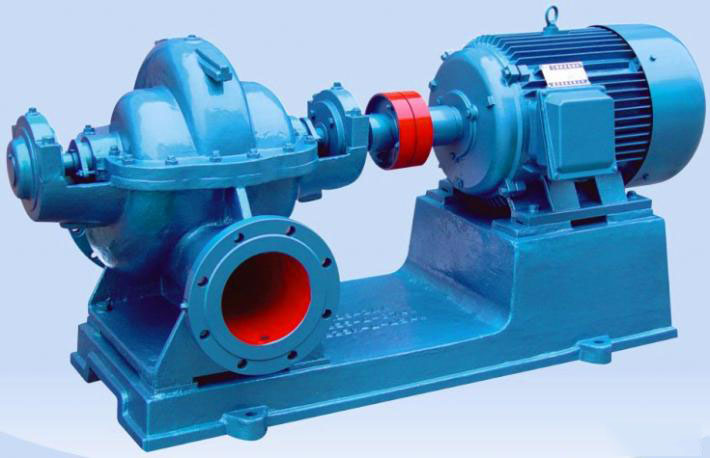 上海第一水泵厂生产的S型,SH型单级双吸离心泵整机